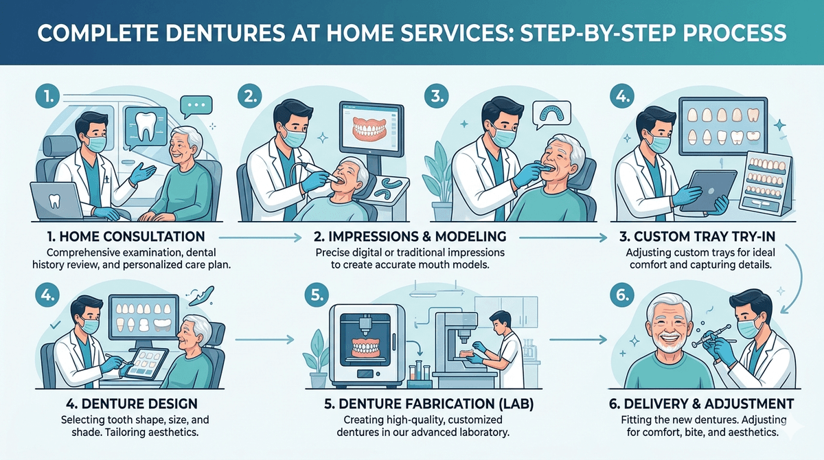 Complete Dentures at Home