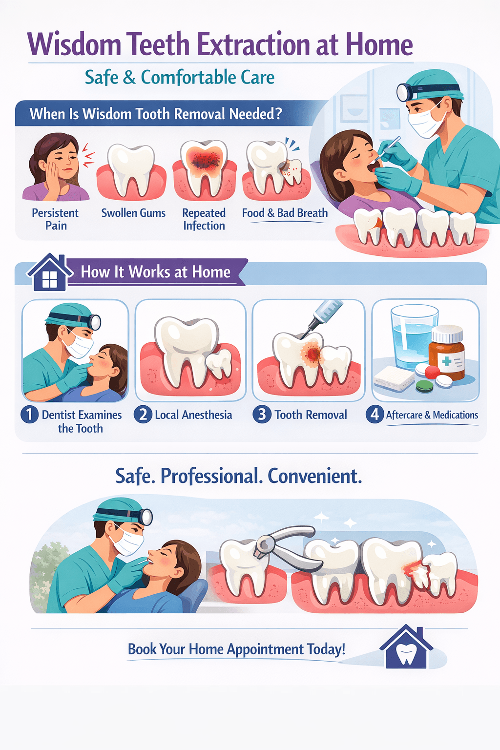 Wisdom Teeth Extraction at Home