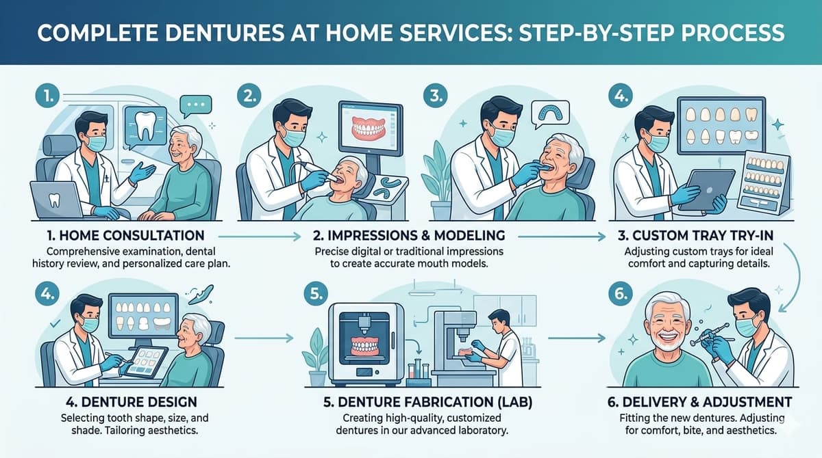 Complete Dentures at Home